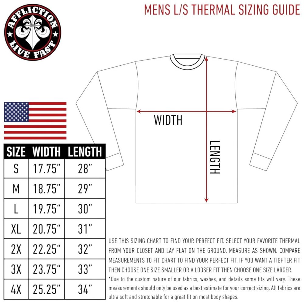 Xtreme Couture by Affliction Men Thermal Shirt Intensity - Picture 8 of 8